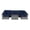 Blue, variant on Living Source International 7-Piece Wicker Outdoor Set with Cushions in Gray