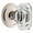 Polished Nickel, variant on Grandeur Cirbcc_Psg_238_Cs Baguette Crystal Solid Brass Passage Door Knob Set - Brass