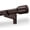 bronze-32"-144", variant on White Adjustable 32"-144" Single Curtain Rod with Finials