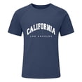 thumbnail image 5 of California Los Angeles Graphic Tees for Men 2026 Summer Casual Short Raglan Sleeve Crewneck T Shirts West Coast Streetwear, 5 of 5