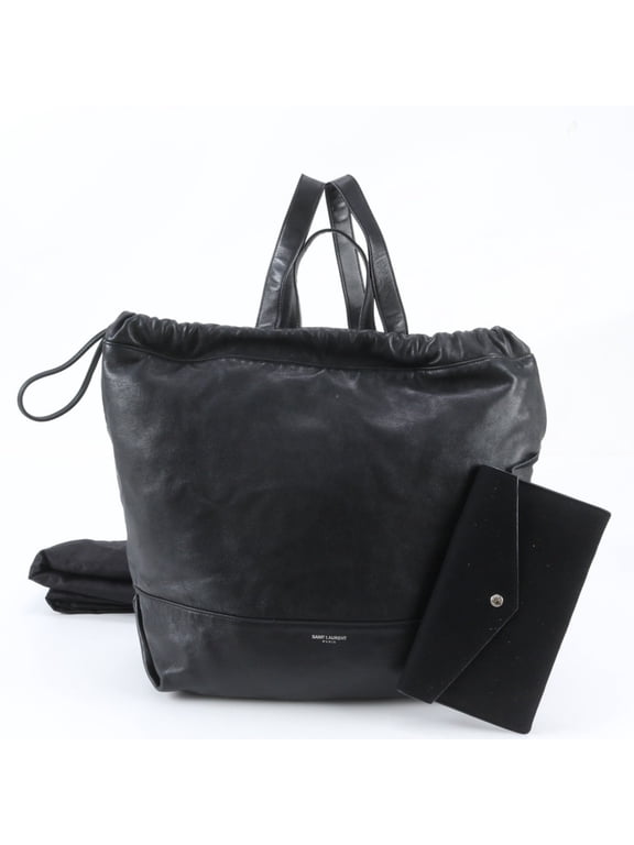 Pre-Owned Yves Saint Laurent YSL Saint Laurent Paris 554045 Leather 2-Way Backpack Rucksack...