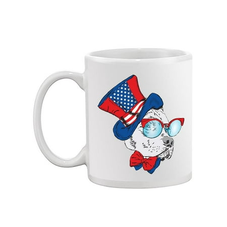 

Cool Patriotic Dog Mug -Image by Shutterstock