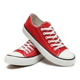 thumbnail image 5 of Unisex Low Top Lace Up Casual Canvas Shoes for Women and Men, Comfortable Lightweight Classic Fashion Sneakers Tennis Shoes for Men, 5 of 7