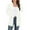 White, variant on Stichou Women's Long Sleeve Cardigan Lightweight Casual Open Front Cardigans with Pockets Hot Pink S