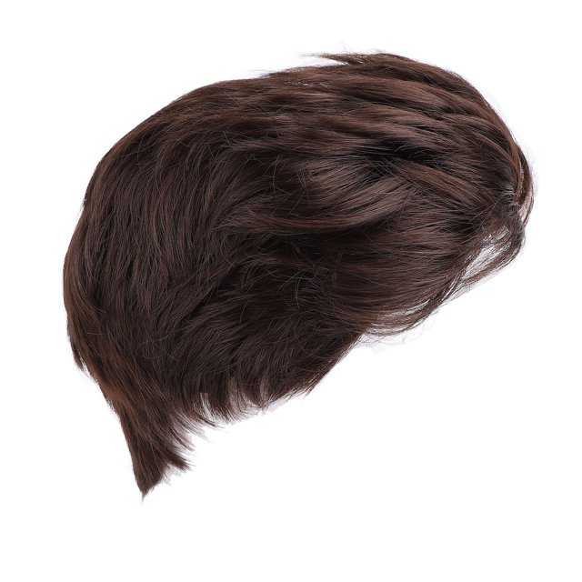 Pelo Artificial, Pelo De La Peluca De Los Hombres Desgaste Cómodo Fibra De Alta Temperatura Para El Trabajo De La Vida Diaria