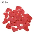 thumbnail image 3 of Uxcell Heart Shaped Iron on Patches Rose Pink Embroidered Sew on Love Applique Patches 33 Pack, 3 of 6