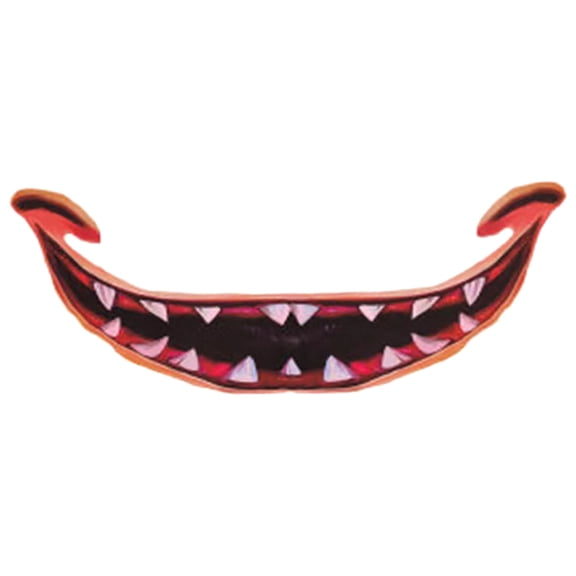 TUITOONM Halloween Mouth Stickers 2 Sheets Scary Lip Makeup Temporary Tattoos, Horror Face Decals for Costume Parties & Cosplay, Easy to Apply & Remove