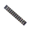 thumbnail image 2 of Terminal Strip Dual Rows High Current Screw Terminal Block with Cover for Power Distribution System 60A 600V 12 Position (6012), 2 of 5