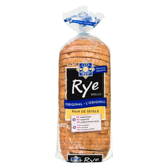 City Bread Original Rye Bread, 480g
