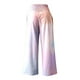 thumbnail image 4 of WILLBEST Pantalones Casuales de Mujer, Cintura Alta, Pierna Ancha, Elásticos, Estampados de Verano con Bolsillos para Salidas Diarias E Informales. Extra Grande, 4 of 4