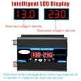 4000W Power Inverter DC 12V to AC 220V Car Sine Wave Converter Dual USB