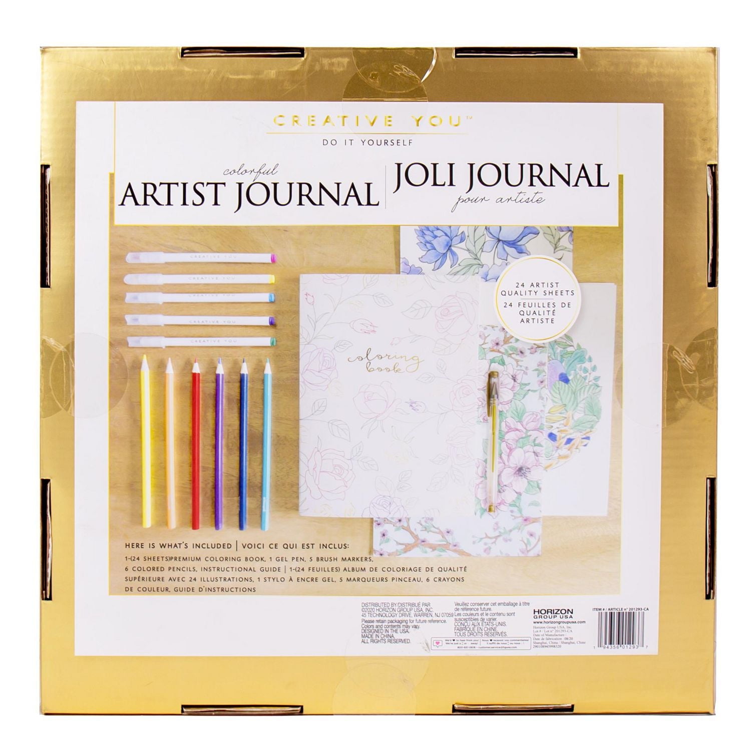 Creative You® Création artistique colorée Tranche d'âge: 6 ans et plus