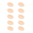 thumbnail image 1 of Silicone Lips, Model Soft Silicone Practice Lips, 10PCS Mouth Opening Design with Teeth for Semi Permanent Makeup Practice Teaching Display, 1 of 7