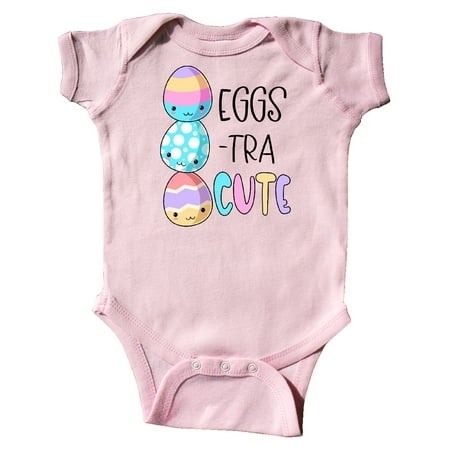 

Inktastic Eggs-tra Cute Fun Easter Eggs Gift Baby Boy or Baby Girl Bodysuit
