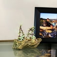 thumbnail image 2 of Ceramic Wood Plant Pot | Indoor Planter for Succulents & Flowers (Driftwood Ridge), 2 of 6