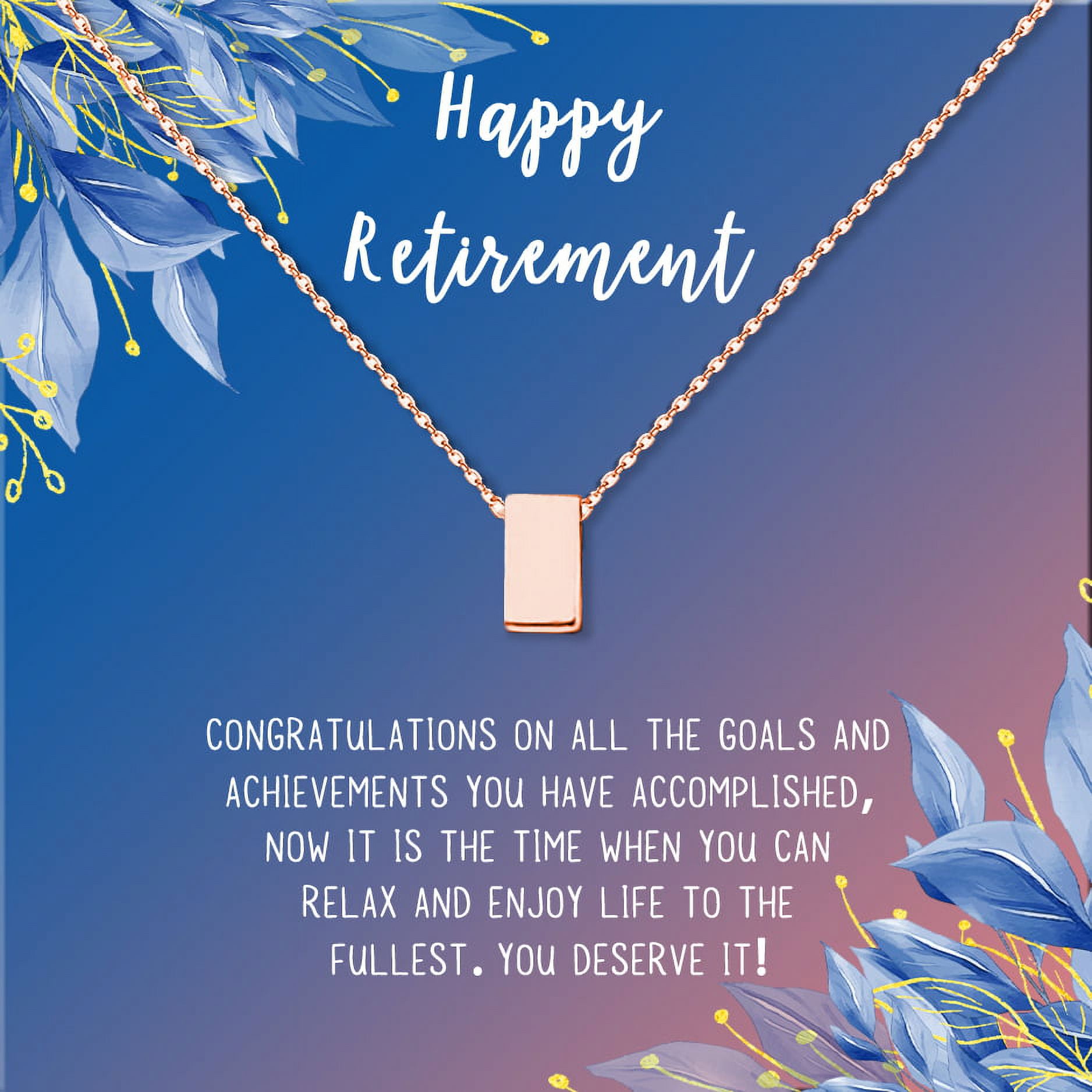 Retirement Gifts for Women, Happy Retirement Bracelet-The best is yet –  Sugartree and Company