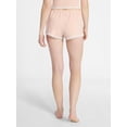 thumbnail image 3 of No Boundaries Single Jersey Lace Sleep Shorts, Women's XXS-3X, 3 of 5