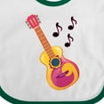 thumbnail image 4 of Inktastic Guitar Music Retro Musician Boys or Girls Baby Bib, 4 of 4