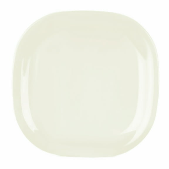 Excellante Passion Pearl Melamine Dinnerware Collection 10.75 X 10.75 Inch Round Square Plate, Comes in Each