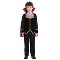 thumbnail image 2 of Boys Vampire Kids Dress up Halloween Boys 9-10 Years, 2 of 9