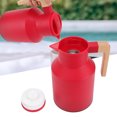 thumbnail image 1 of 1L Large Capacity Coffee  with Wide Beech Wood Handle, 12h Thermal Insulation, Detachable Design for Easy Cleaning, 1 of 8