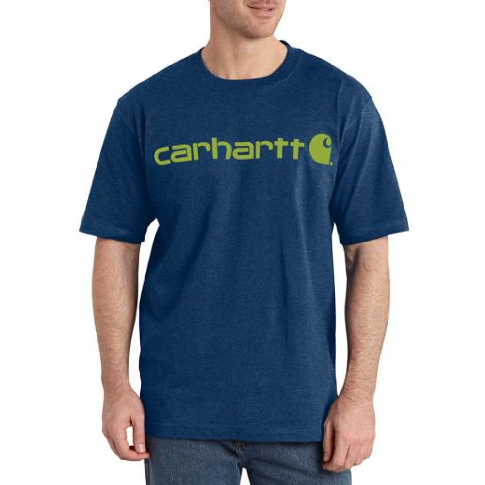 Carhartt - Carhartt Men's Signature Logo SS T-Shirt - Walmart.com - Walmart.com