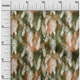 thumbnail image 2 of oneOone Viscose Jersey Rust Brown Fabric Feather Diy Clothing Quilting Fabric Print Fabric By Yard 60 Inch Wide-J8, 2 of 7