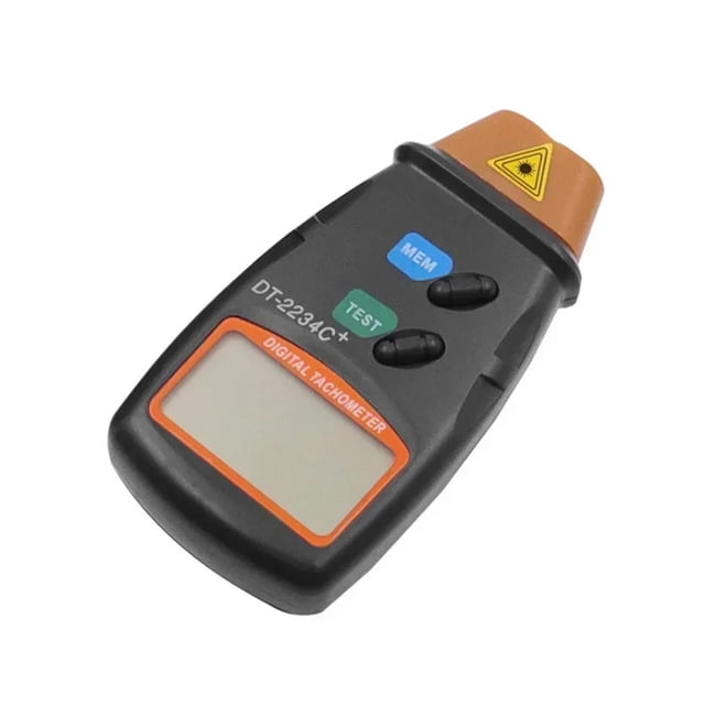 Digital Tachometer Rpm Meter Non-Contact 2.5RPM-99999RPM Lcd Display Speed Tester 1Pcs ,Accurate