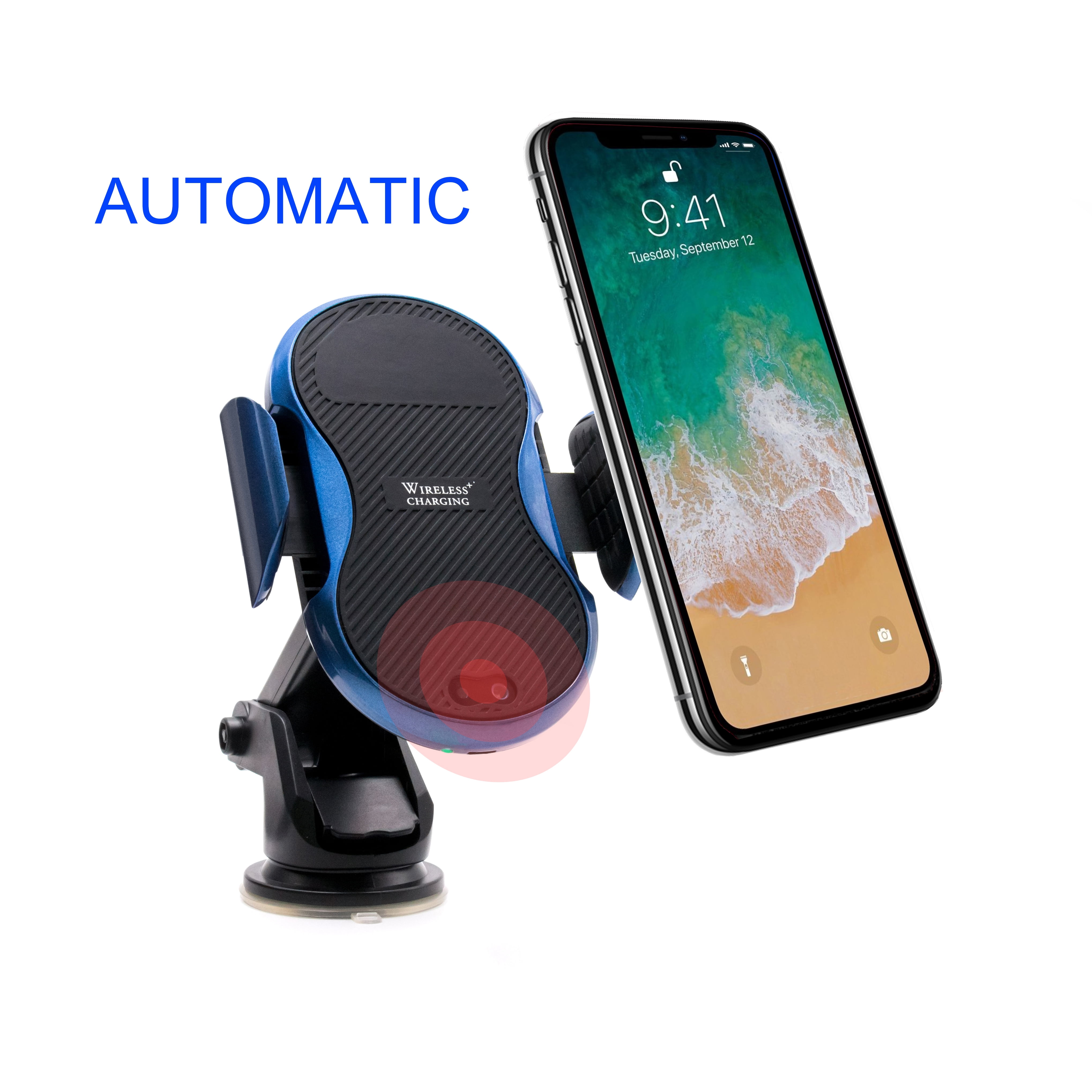 Wireless Car Charger Car Mount Automatic QI Wireless Car Air Vent Phone