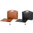 thumbnail image 3 of Wweixi 2Pcs Leather Briefcase Capacity Notebook Tote Bag Main Baginner Liner Wear-resistant Multifunctional Office Use for dark brown, 3 of 3
