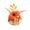A002- B, variant on Fall Pumpkin Decor, Halloween Pumpkin Decorations, Fall Flowers Artificial for Decoration, Fall Leaves Decor, 10X6 in Tabletop Arrangement with Golden Textured Pumpkin Base,