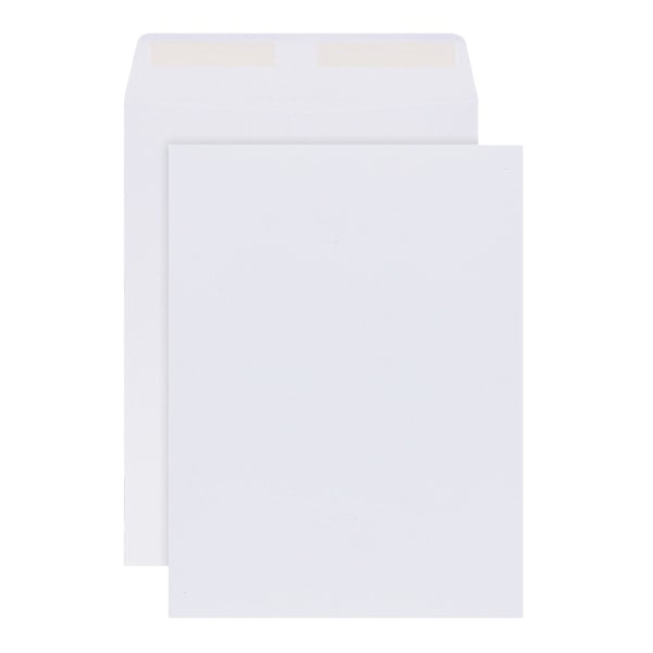 Office Depot Large Format OpenEnd White Envelopes, 9in. x 12in., Pack