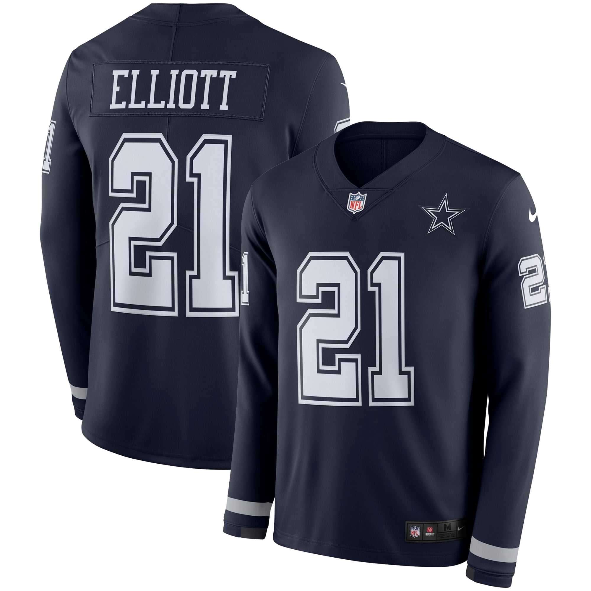 ezekiel elliott jersey grey