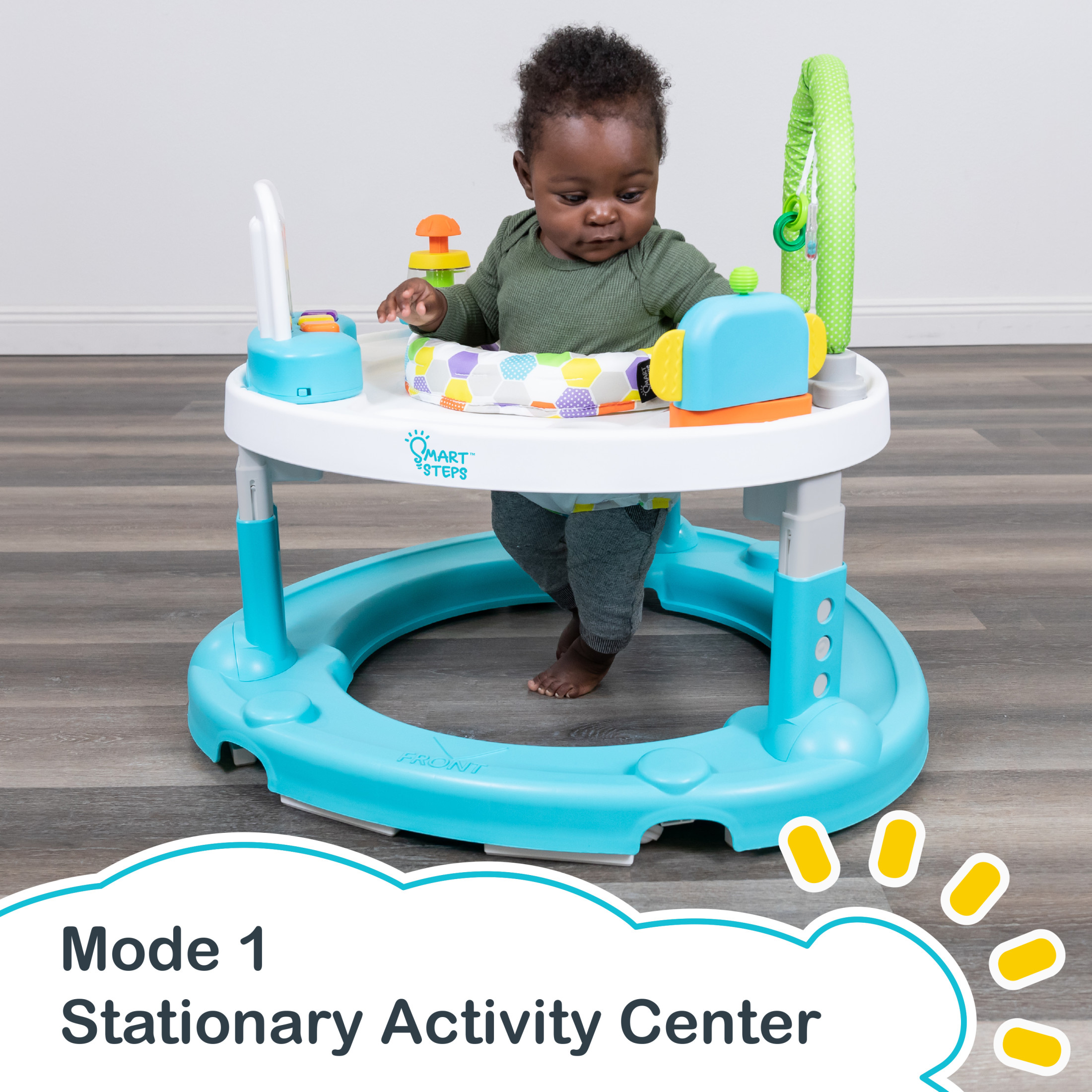 Smart Steps Bounce N' Dance 4-in-1 Activity Center Walker photo 2