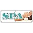 thumbnail image 2 of SPA Banner Sign deep Tissue Swedish Aromatherapy Facial Reflexology, 2 of 4