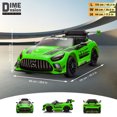 thumbnail image 4 of VOLTZ TOYS 24V Mercedes-AMG GT3 Kids Ride-On Racing Car with Premium Leather Seat, High-Speed Performance 24V Power Wheels, Motorized Track Toy with Parent Remote, Green, 4 of 6
