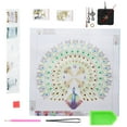 thumbnail image 4 of Wall Clock Shaped  Kit Size  Clock Decoration Artwork Set Home Ornament Hand Made Diy Kits, 4 of 8