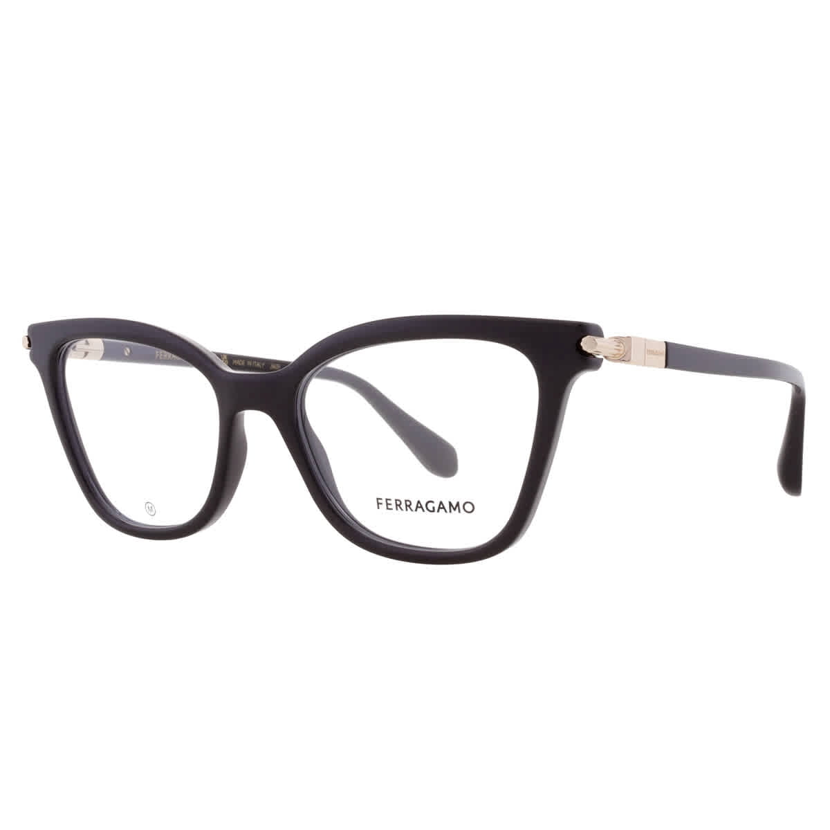 Ferragamo Demo Cat Eye Ladies Eyeglasses SF2974 001 52  display picture 3