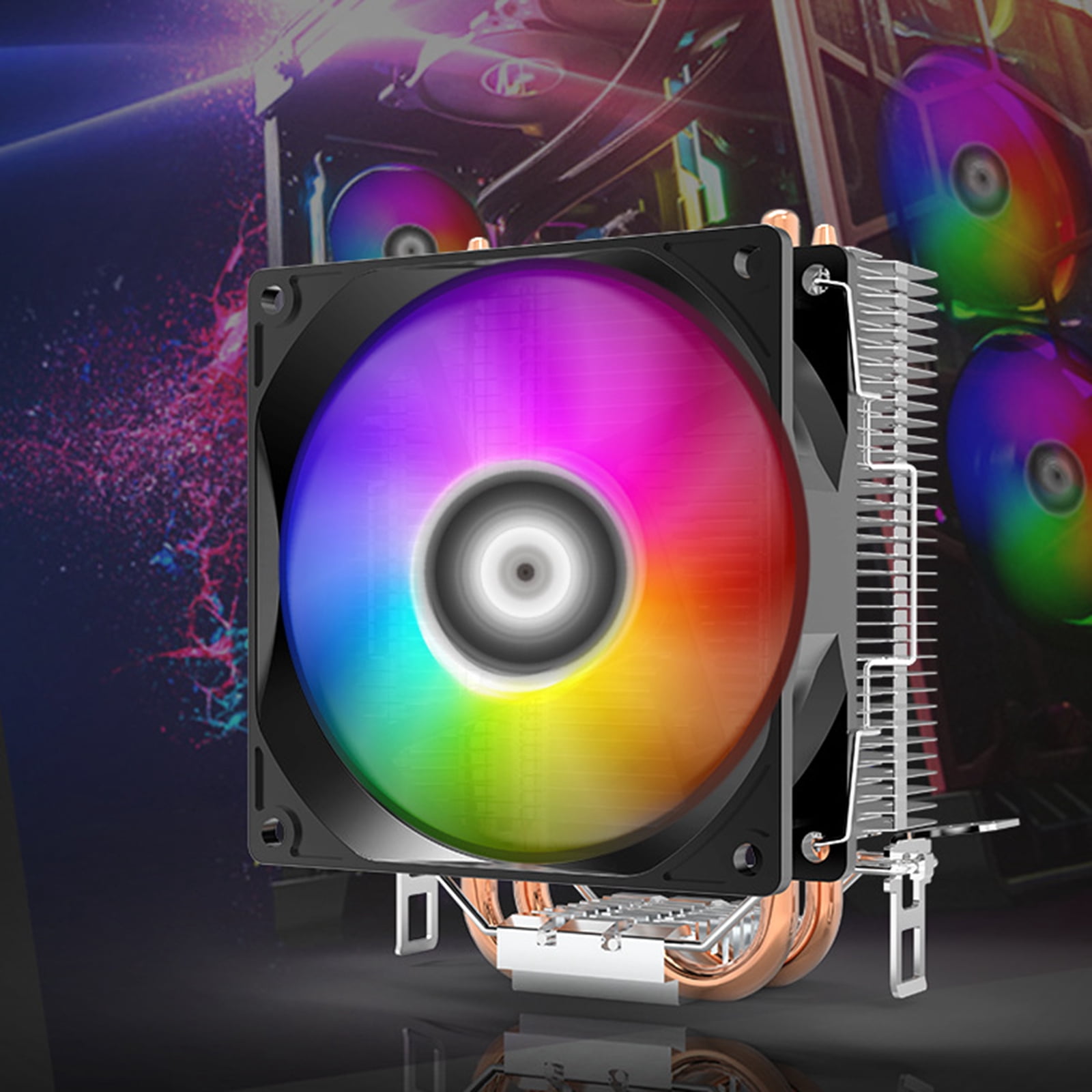 9CM CPU Cooler with Copper Pipes CPU Cooling Radiator Heatsink A200/A200Plus for Computer Gamers