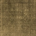 thumbnail image 1 of Ahgly Company Indoor Square Oriental Brown Industrial Area Rugs, 3' Square, 1 of 1