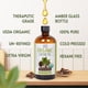 thumbnail image 2 of Aceite de ricino VITAL AFFAIR Botella de vidrio orgánico prensado en frío de 480 ml, 2 of 9