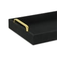 thumbnail image 5 of Canter Isle Linen Black Tray, 5 of 7