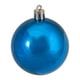Northlight 60ct Cerulean Bleu Incassable 2-Finish Boule Ornements 2,5" (60mm) – image 4 sur 4
