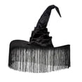 thumbnail image 2 of Sombrero de Halloween Strade Fareast Limited Sombrero de Mago Negro, 2 of 8