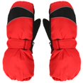 thumbnail image 1 of Gants Rouges Mitaines Hiver Ski Gants Chauds pour Hommes Cyclisme Extérieur Antidérapant Épaissi Écran Couple Féminin Polaire d'Agneau, 1 of 3