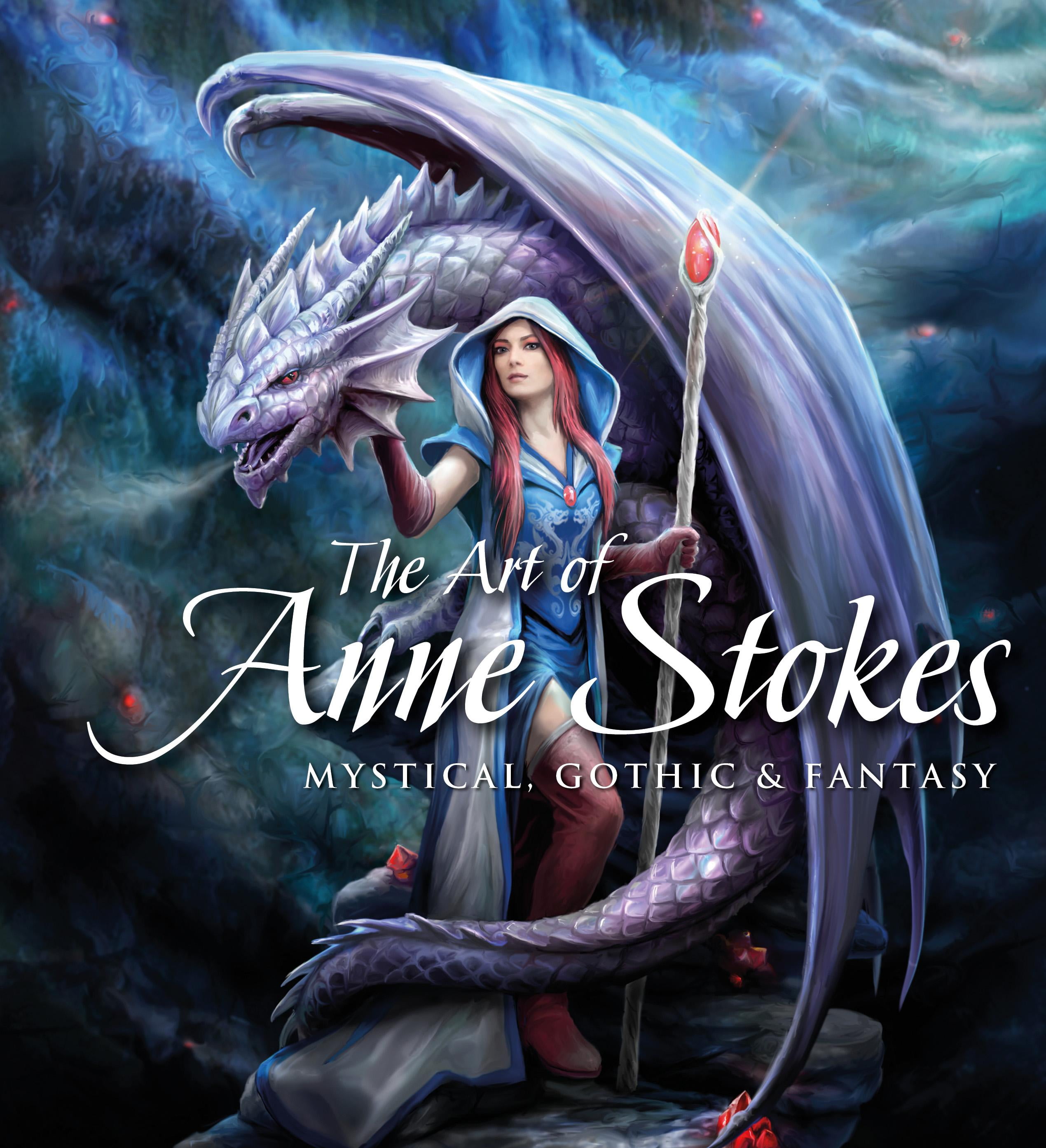 Anne Stokes Greetings Card with Envelope Stargazer Fairy looking to the Stars