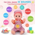 thumbnail image 2 of Baby Care Doll Toys Set Toy Set for Girls 2 3 4 5 Year Old, Pretend Play Toddler Toys, Birthday Gifts for Age 3-5 Years Girls, 2 of 5