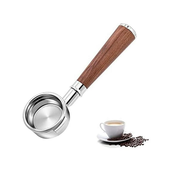 58mm Coffee Bottomless Portafilter for E61/Expobar E61/ E61ECM,304 Food Stainless Steel Coffee Espresso