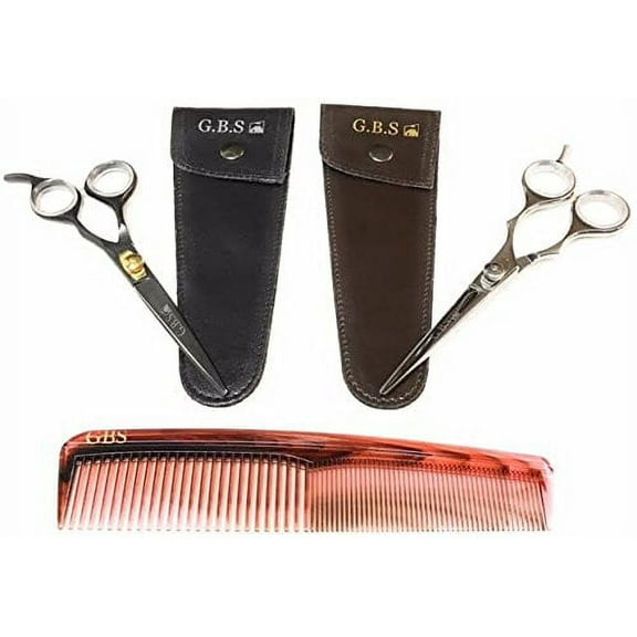 G.B.S Beard Grooming Kit For Men, Lightweight, Ergonomic Design - Pack Of 3