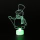 thumbnail image 3 of Decoración navideña para el hogar, lámpara de noche con luz 3D, decoración para dormitorio infantil, luces de árbol de Papá Noel, adorno, regalo de Navidad, decoración de Noel 2022, 3 of 5